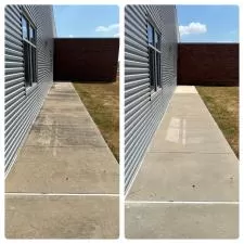 concrete-cleaning-crosby-high-school 0