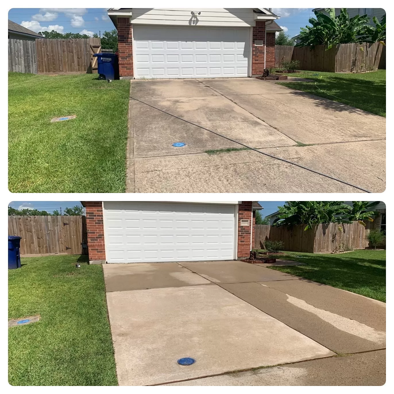 House Washing and Driveway Cleaning in Baytown, TX