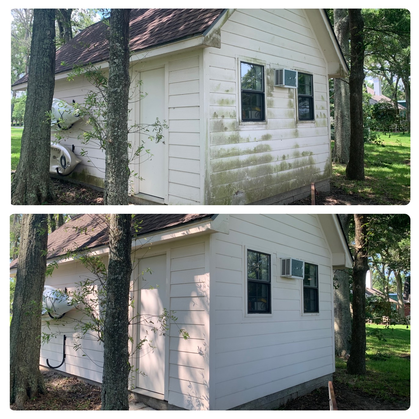 Roof, House, and Driveway Cleaning in Baytown, TX