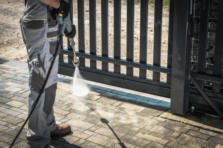 Alvin pressure washing