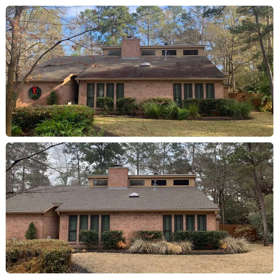 Roof cleaning houston