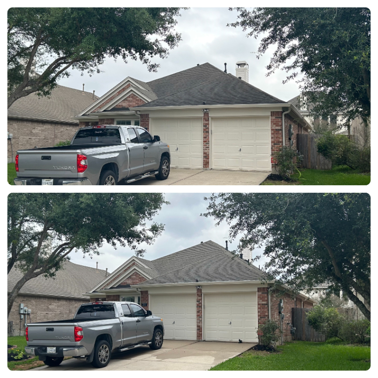 Roof washing pearland