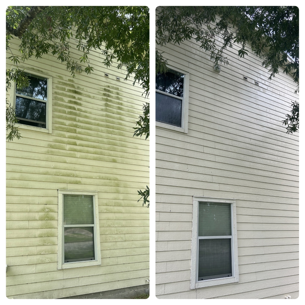 Siding Washing in Crosby, TX – Dramatic Before & After